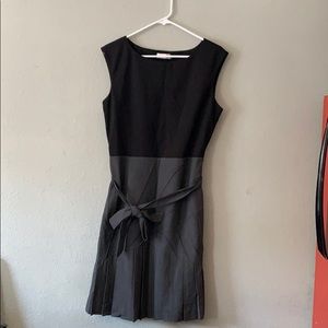 Black and Gray Dress
